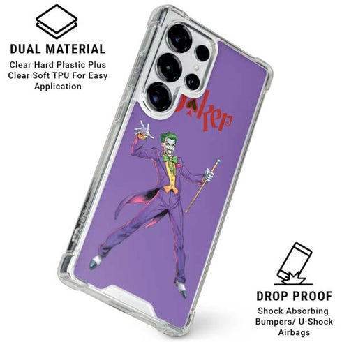 DC Comics The Joker Surprise - The Joker Galaxy S26 Ultra Clear Case