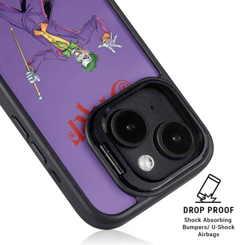 DC Comics The Joker Surprise - The Joker iPhone 14 Plus Kickstand Case