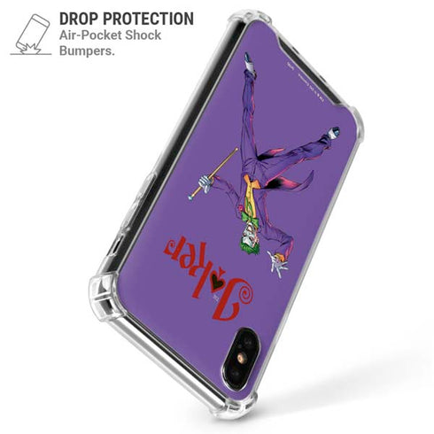DC Comics The Joker Surprise - The Joker iPhone X/XS Clear Case