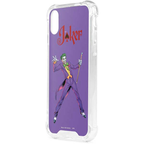 DC Comics The Joker Surprise - The Joker iPhone XS Clear Case