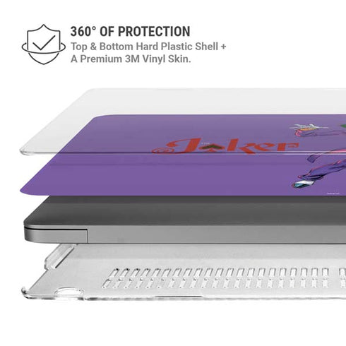 DC Comics The Joker Surprise - The Joker MacBook Pro 14in (2021-24) Case plus Skin