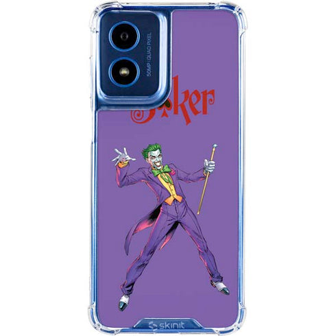DC Comics The Joker Surprise - The Joker Moto G 5G (2024) Clear Case
