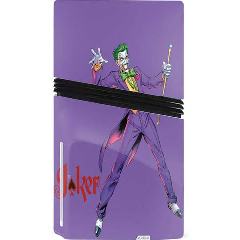 DC Comics The Joker Surprise - The Joker PS5 Pro Disk Console Skin