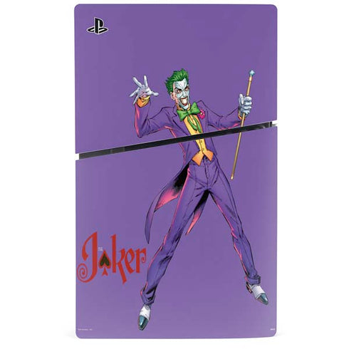 DC Comics The Joker Surprise - The Joker PS5 Slim Digital Edition Console Skin
