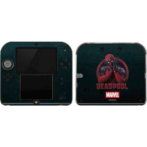 Marvel Deadpool Legacy Surprised Deadpool Nintendo 2DS Skin