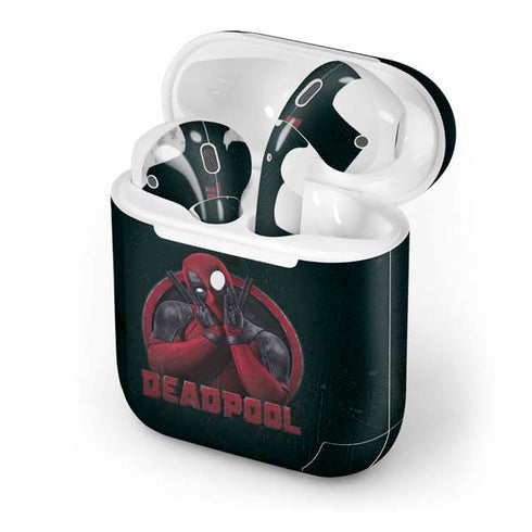 Marvel Deadpool Legacy Surprised Deadpool Apple AirPods 2 Skin