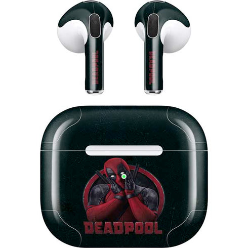 Marvel Deadpool Legacy Surprised Deadpool Apple AirPods (3rd Gen 2021) Skin