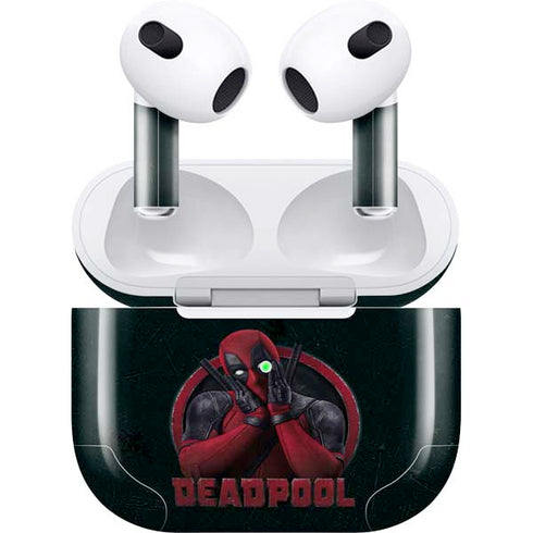 Marvel Deadpool Legacy Surprised Deadpool Apple AirPods (3rd Gen 2021) Skin