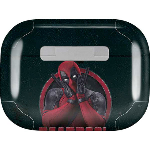 Marvel Deadpool Legacy Surprised Deadpool AirPods Skins