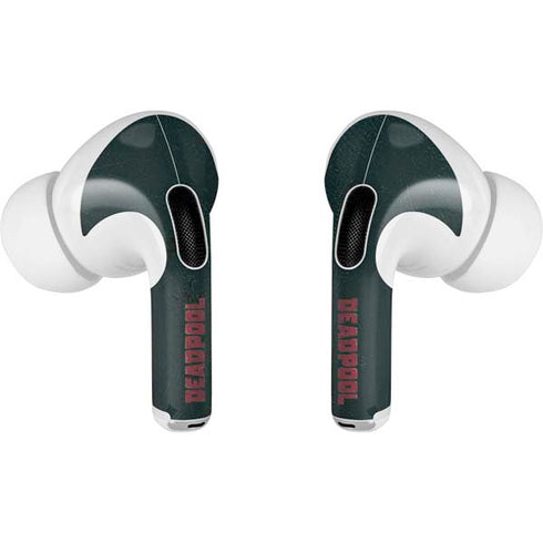 Marvel Deadpool Legacy Surprised Deadpool Apple AirPods Pro Skin