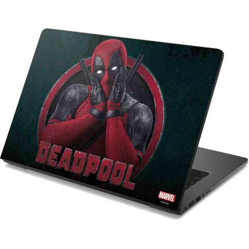 Marvel Deadpool Legacy Surprised Deadpool Dell Chromebook Skin