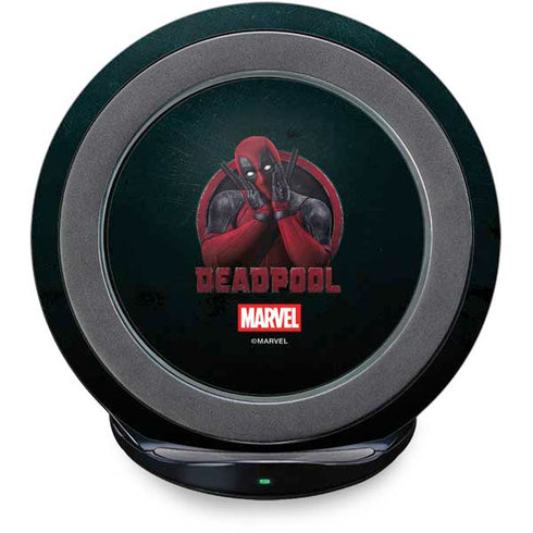 Marvel Deadpool Legacy Surprised Deadpool Fast Charge Wireless Charging Stand Skin