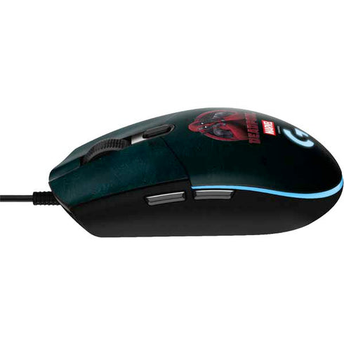 Marvel Deadpool Legacy Surprised Deadpool G203 Prodigy RGB Wired Gaming Mouse Skin