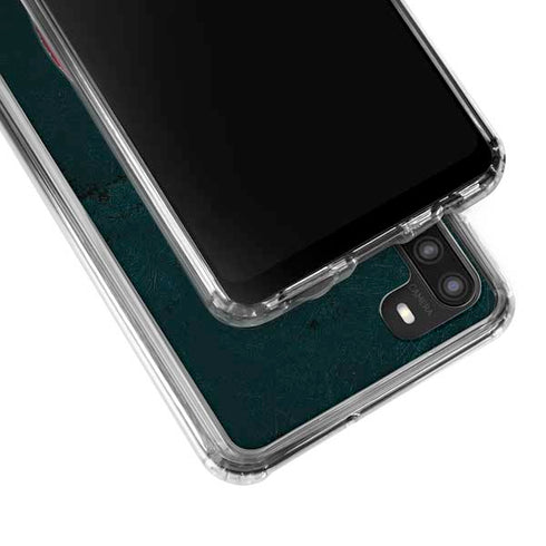 Marvel Deadpool Legacy Surprised Deadpool Galaxy A21 Clear Case