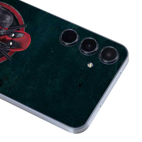 Marvel Deadpool Legacy Surprised Deadpool Galaxy A55 5G Skin