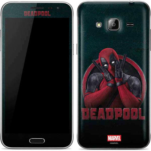 Marvel Deadpool Legacy Surprised Deadpool Galaxy J3 Skin