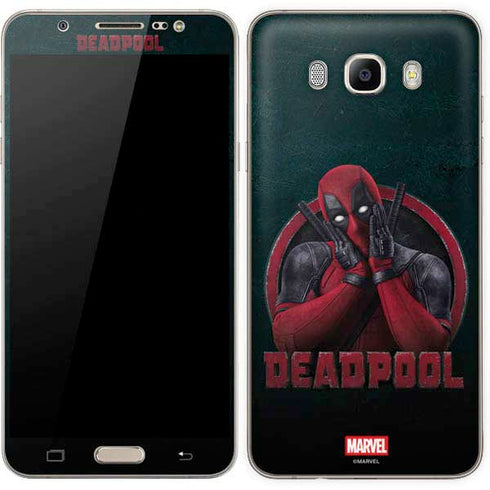 Marvel Deadpool Legacy Surprised Deadpool Galaxy J7 Skin