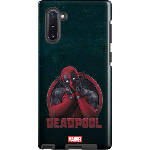 Marvel Deadpool Legacy Surprised Deadpool Galaxy Note 10 Pro Case