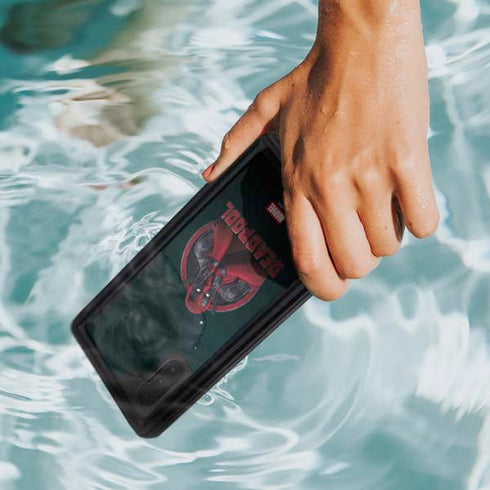 Marvel Deadpool Legacy Surprised Deadpool Galaxy Note 10 Waterproof Case