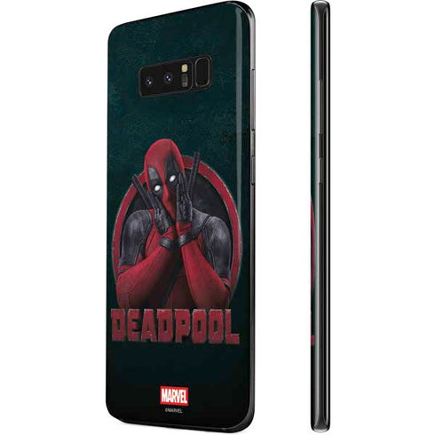 Marvel Deadpool Legacy Surprised Deadpool Galaxy Note 8 Skin