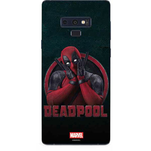 Marvel Deadpool Legacy Surprised Deadpool Galaxy Note 9 Skin
