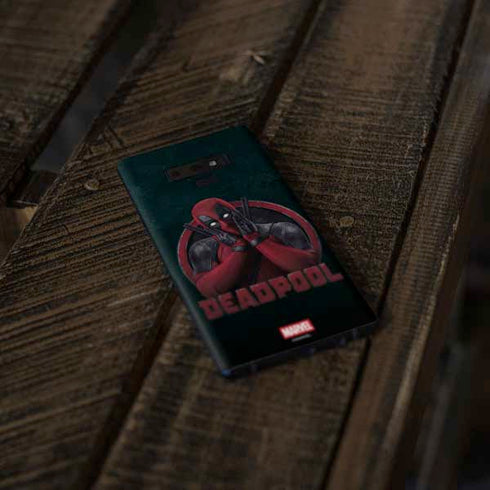 Marvel Deadpool Legacy Surprised Deadpool Galaxy Note 9 Skin
