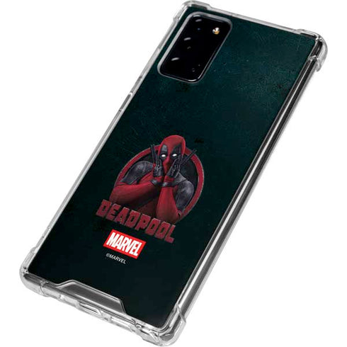 Marvel Deadpool Legacy Surprised Deadpool Galaxy Note20 5G Clear Case