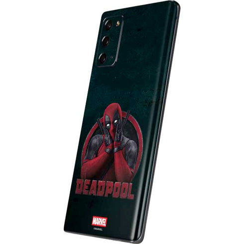 Marvel Deadpool Legacy Surprised Deadpool Galaxy Note20 5G Skin