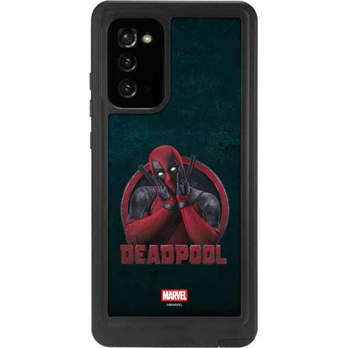 Marvel Deadpool Legacy Surprised Deadpool Galaxy Note20 5G Waterproof Case