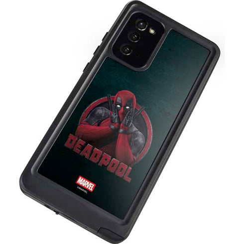 Marvel Deadpool Legacy Surprised Deadpool Galaxy Note20 5G Waterproof Case