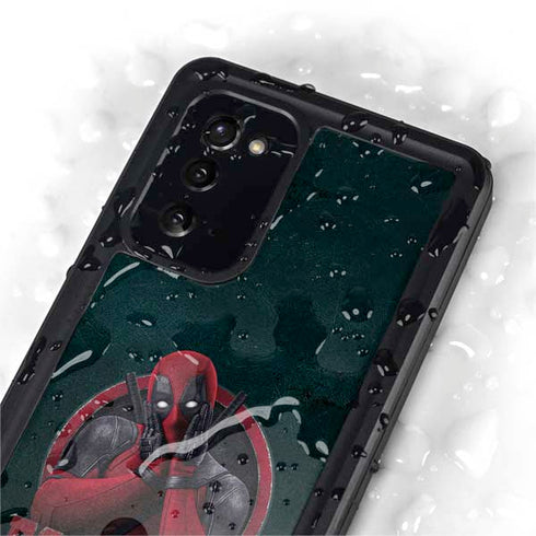 Marvel Deadpool Legacy Surprised Deadpool Galaxy Note20 5G Waterproof Case