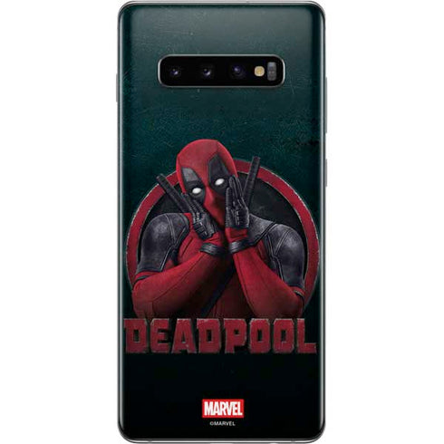 Marvel Deadpool Legacy Surprised Deadpool Galaxy S10 Plus Skin