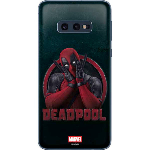 Marvel Deadpool Legacy Surprised Deadpool Galaxy S10e Skin