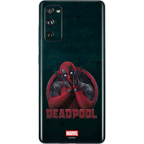 Marvel Deadpool Legacy Surprised Deadpool Galaxy S20 Fan Edition Skin