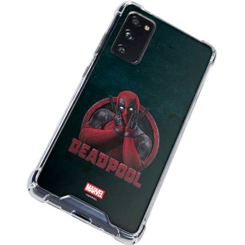 Marvel Deadpool Legacy Surprised Deadpool Galaxy S20 FE Clear Case