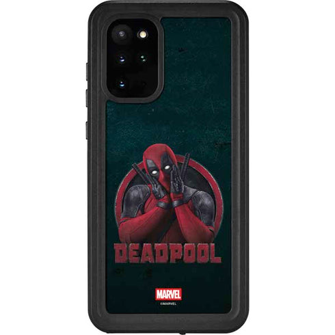 Marvel Deadpool Legacy Surprised Deadpool Galaxy S20 Plus Waterproof Case