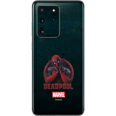 Marvel Deadpool Legacy Surprised Deadpool Galaxy S20 Ultra 5G Skin
