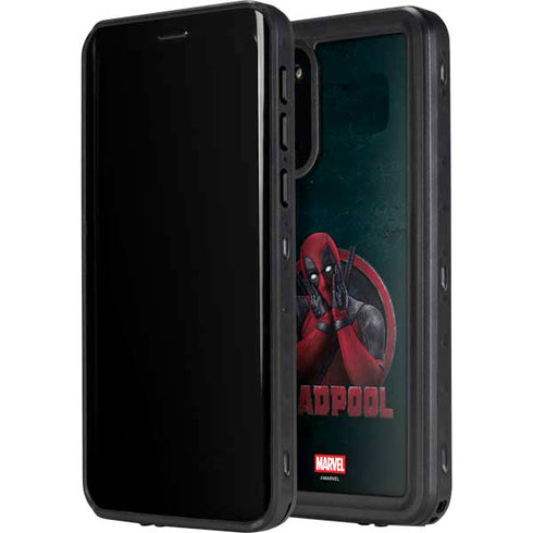 Marvel Deadpool Legacy Surprised Deadpool Galaxy S20 Waterproof Case