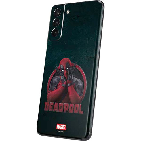 Marvel Deadpool Legacy Surprised Deadpool Galaxy S21 Plus 5G Skin