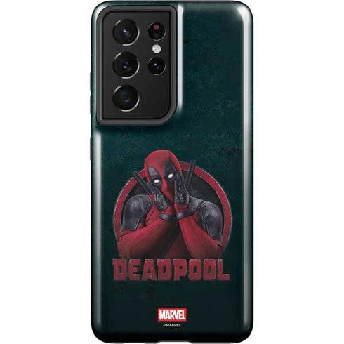 Marvel Deadpool Legacy Surprised Deadpool Galaxy S21 Ultra 5G Pro Case