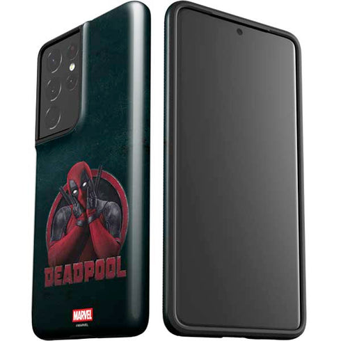 Marvel Deadpool Legacy Surprised Deadpool Galaxy S21 Ultra 5G Pro Case