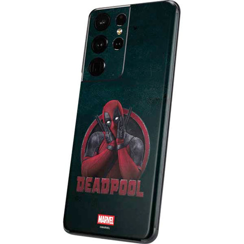 Marvel Deadpool Legacy Surprised Deadpool Galaxy S21 Ultra 5G Skin