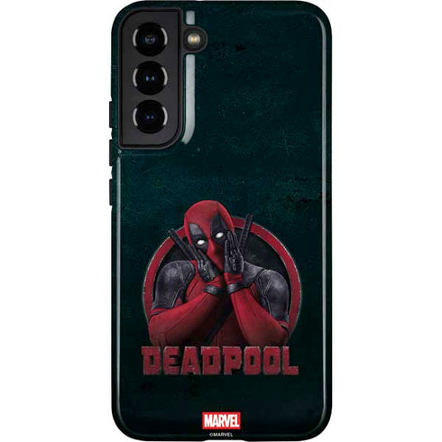 Marvel Deadpool Legacy Surprised Deadpool Galaxy S22 Plus Pro Case