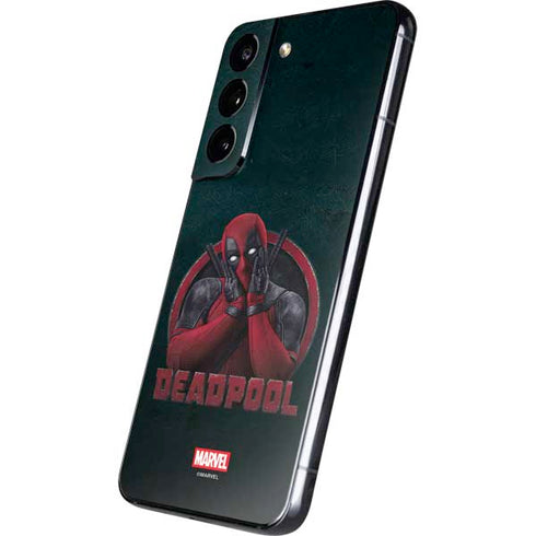 Marvel Deadpool Legacy Surprised Deadpool Galaxy S22 Plus Skin