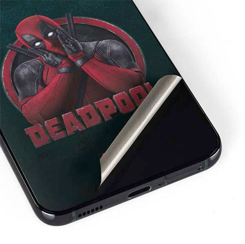 Marvel Deadpool Legacy Surprised Deadpool Galaxy S22 Skin