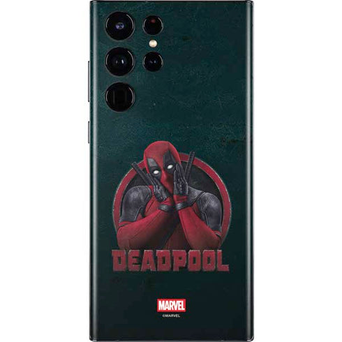 Marvel Deadpool Legacy Surprised Deadpool Galaxy S22 Ultra Skin