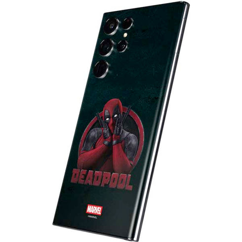Marvel Deadpool Legacy Surprised Deadpool Galaxy S22 Ultra Skin