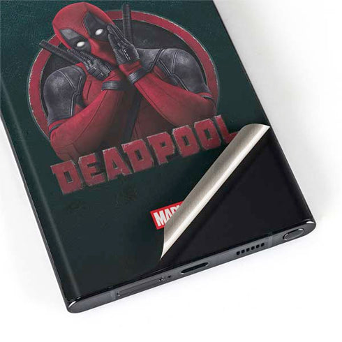 Marvel Deadpool Legacy Surprised Deadpool Galaxy S22 Ultra Skin