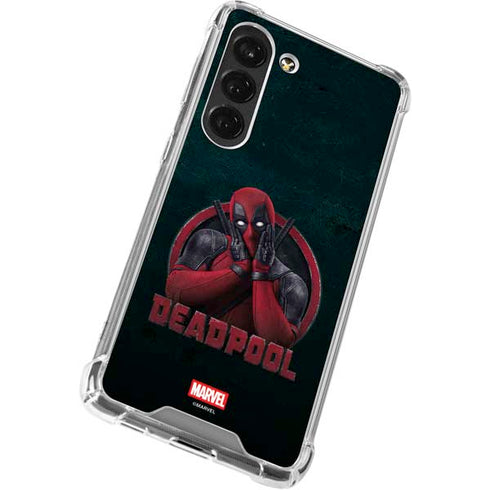 Marvel Deadpool Legacy Surprised Deadpool Galaxy S23 Clear Case