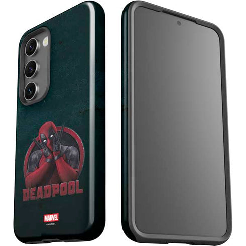 Marvel Deadpool Legacy Surprised Deadpool Galaxy S23 Plus Pro Case